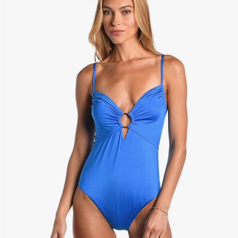 Sunshine 79 Blue Women's Swimsuit- NWOT- 14